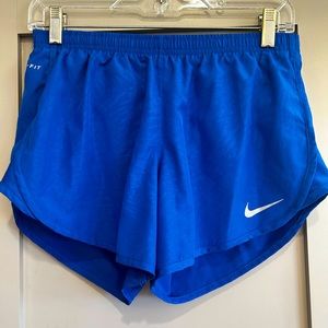 Nike Blue Women Dri-Fit Athletic Shorts Size Small